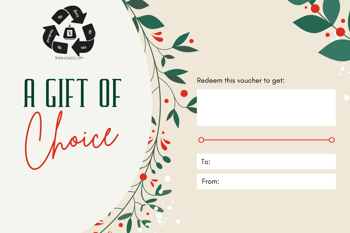 Digital Gift Cards!