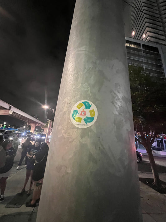 K Sense Co Logo Sticker