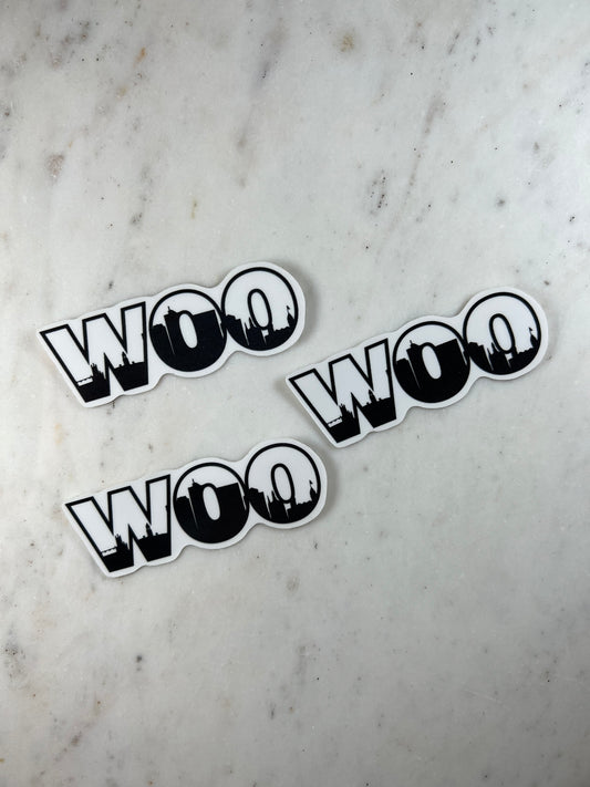Woo City Skyline Sticker